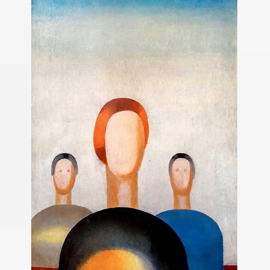 7 декабря 2021 года охранник Ельцин-центра Александр Васильев ручкой нарисовал глаза на картине Анны Лепорской «Три фигуры». Полотно было застраховано на 74,9 млн руб. Стоимость реставрации оценили в 250 тыс. руб. Картина была успешно восстановлена. Преступник заявил, что раскаивается в содеянном и назвал себя «дураком». Он добавил, что принял картины за «детские рисунки»