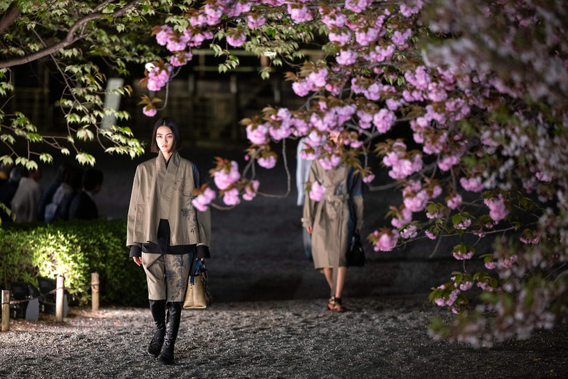 Показ осенней коллекции Christian Dior Pre-Fall ’25 в Киото