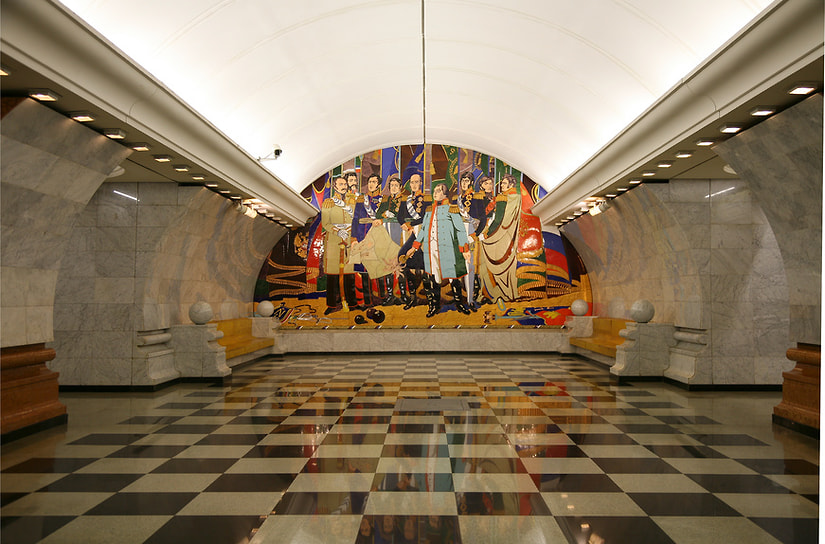 Станция московского метро «Парк Победы»