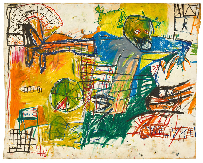 Жан-Мишель Баския. Работа без названия, 1981