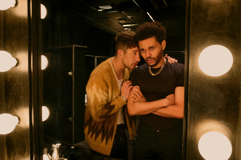 The Weeknd и Барри Кеоган. Кадр из фильма «Последнее завтра», режиссер Трей Эдвард Шульц, 2025