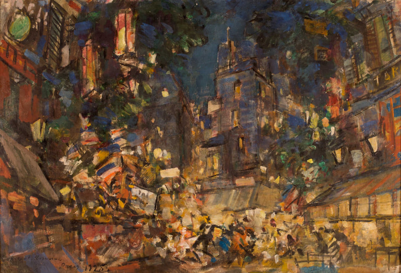 Константин Коровин. «Ночной Париж», 1925 