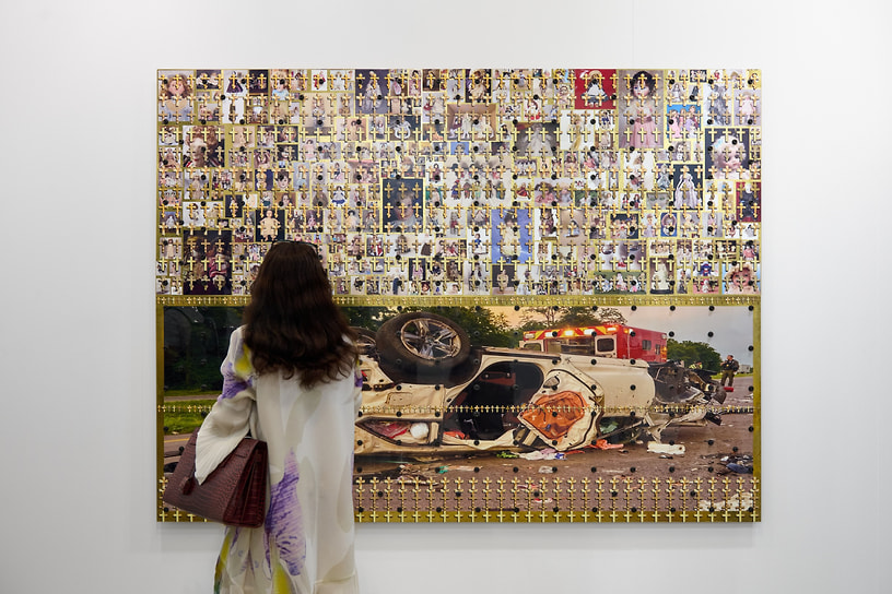Работа, представленная галереей David Zwirner 