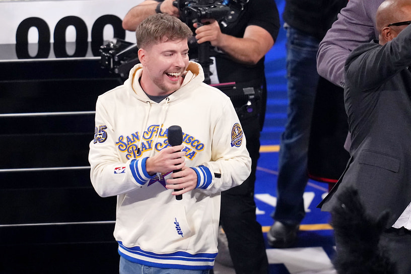 MrBeast на NBA 2025