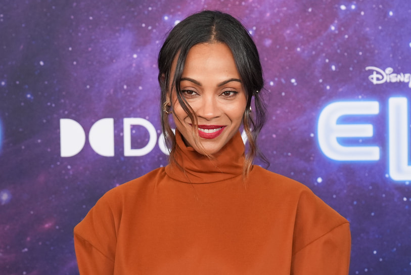 Зои Салдана на премьере мультфильма «Элио», 2025