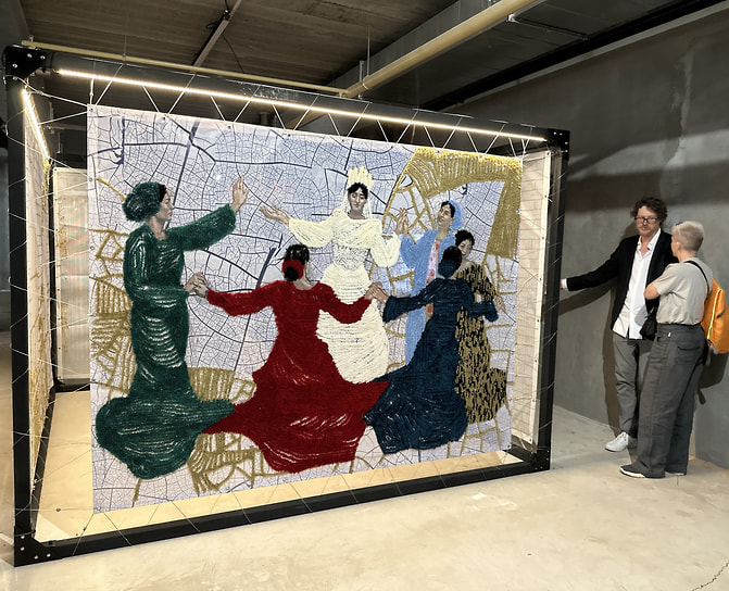 Фрагмент экспозиции II Чувашской биеннале современного искусства, июль 2025