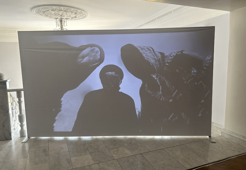 Фрагмент экспозиции II Чувашской биеннале современного искусства, июль 2025