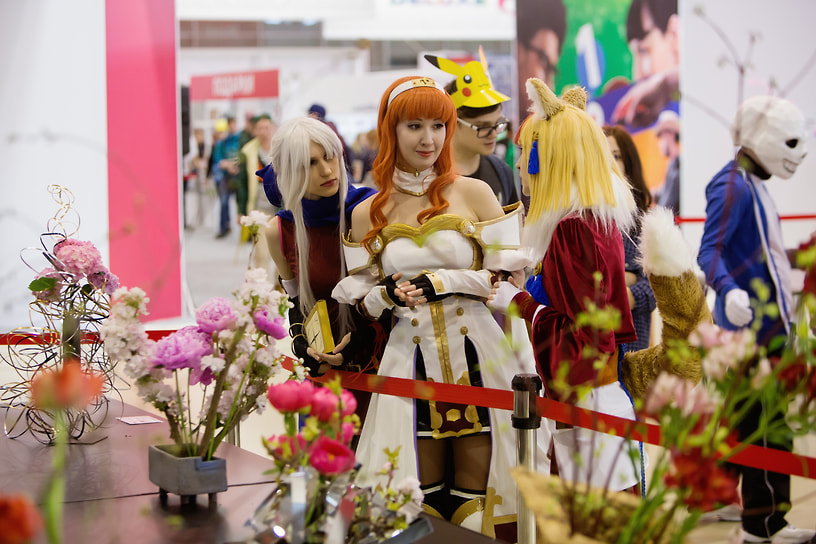 Традиционный косплей по аниме и манге