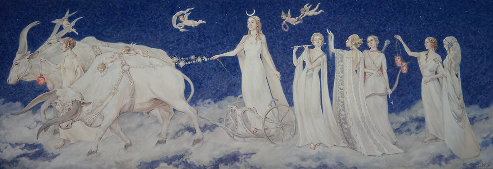 Одна из работ к выставке «ВЫПУСК ‘25». Дарья Григорова. «Луна»