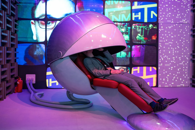 Кресло для расслабления и сна, которое показали на XXVIII Петербургском международном экономическом форуме, июль 2025