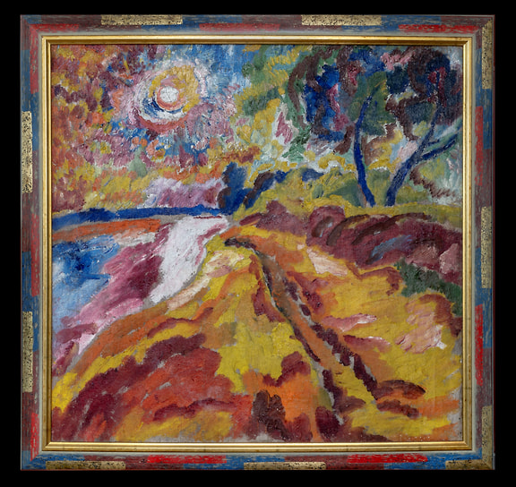 Давид Бурлюк. «Солнце», 1909