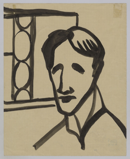 Елена Гуро. «Портрет Михаила Матюшина», 1910–1913