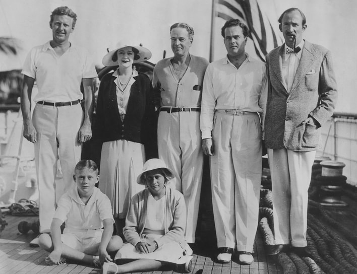 Семья Вандербильт, около 1930 года