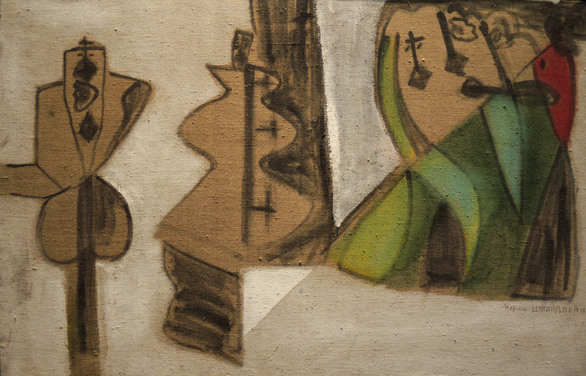 Марлен Шпиндлер. Композиция, 1971