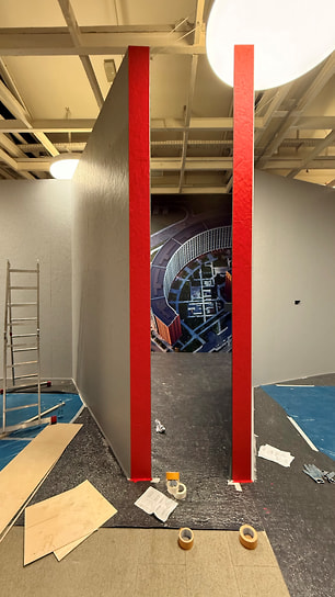 Монтаж экспозиции 