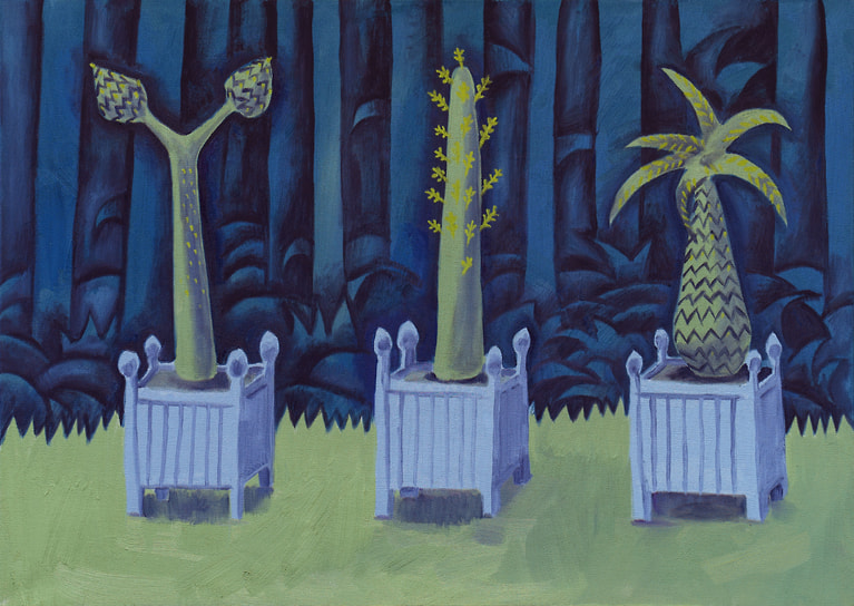 Алина Долбилина. Из проекта «Когда деревья были побелены»