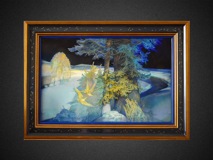 Александр Козлов. Панно «Родина», 2021