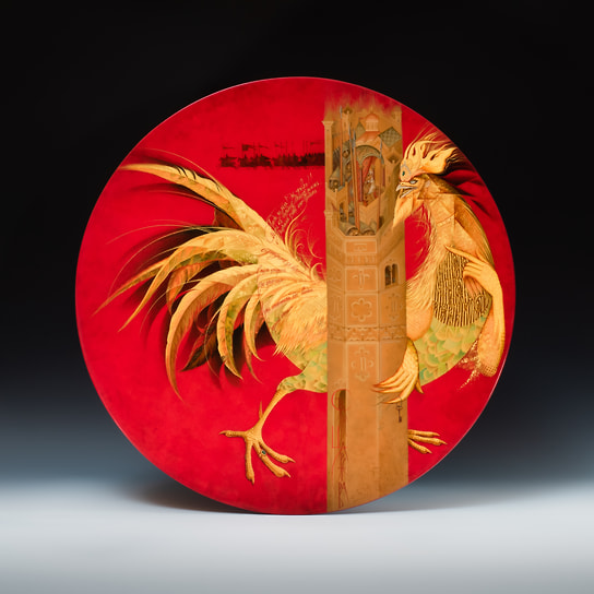 Денис Молодкин. Панно декоративное «Страж Царства», 2020