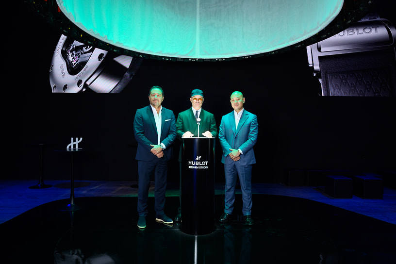 Презентация Hublot MP-17 Meca-10 Arsham Splash Titanium Sapphire в Сингапуре