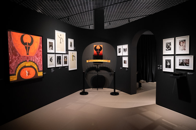 Экспозиция выставки «Плисецкая. Полюс магии» в Рязанском историко-архитектурном музее-заповеднике