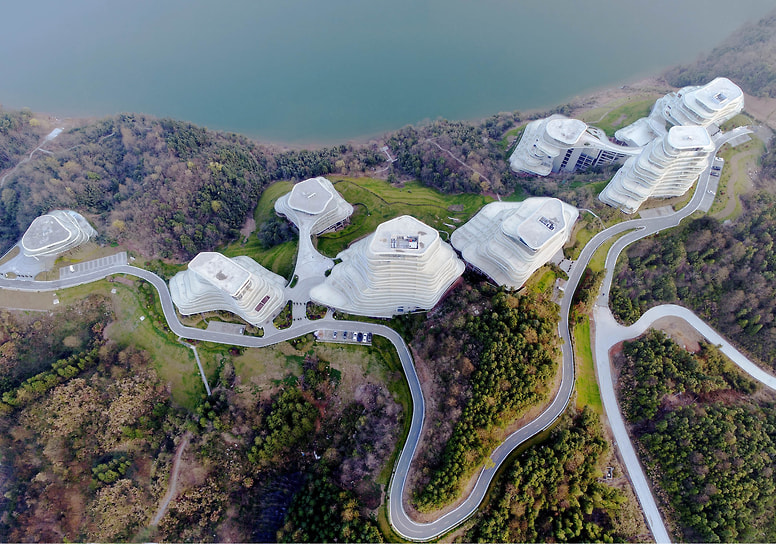 Жилой комплекс Huangshan Mountain Village в китайской провинции Аньхой