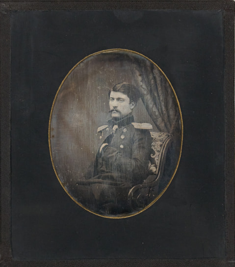 Иван Александровский. «Портрет офицера Российской императорской армии», 1840-е