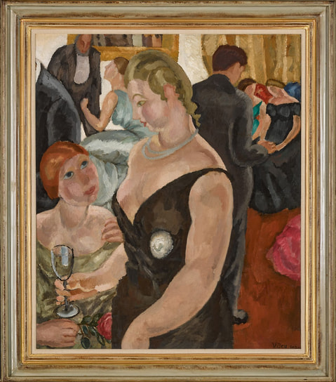 Ванесса Белл. «Вечеринка», 1920