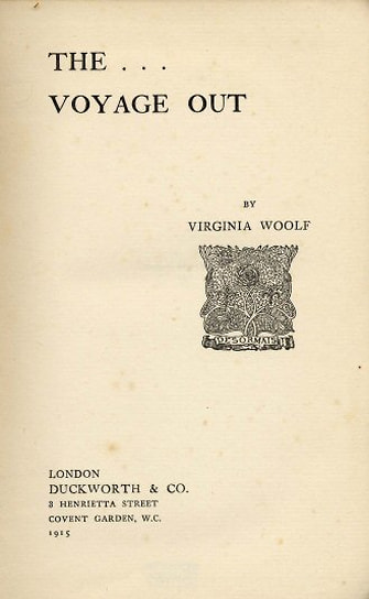 Первое издание романа «По морю прочь», 1915