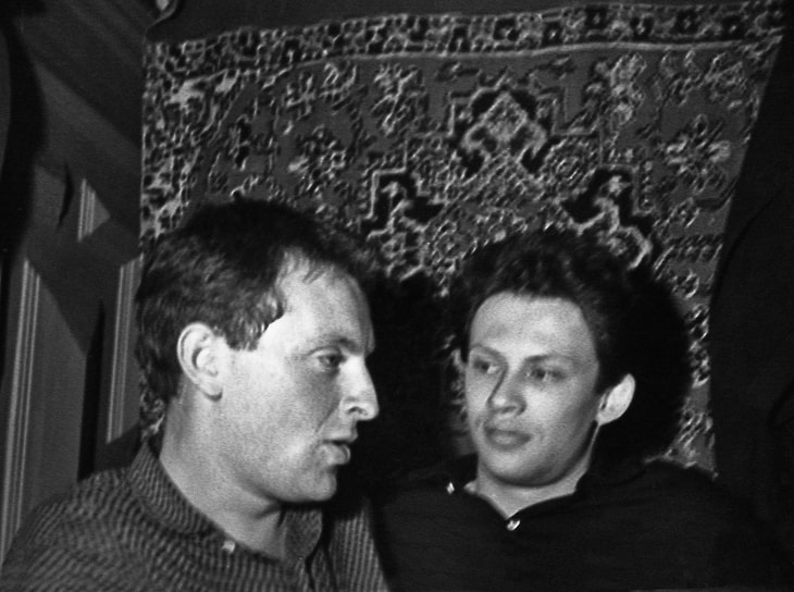 Поэт Дмитрий Бобышев и Иосиф Бродский, 1962