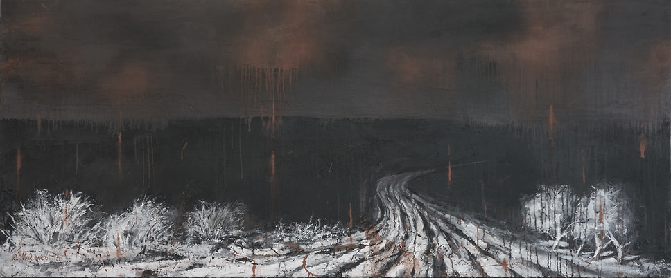 Владимир Мигачев. «Дорога. Ночь», 2015
