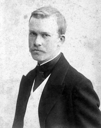 Фотопортрет Бориса Кустодиева, 1900