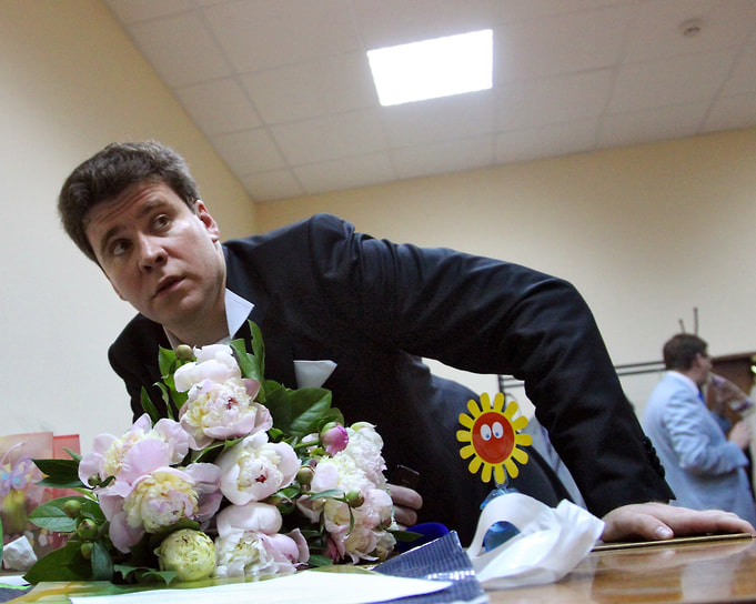 После концерта на открытом фестивале искусств «Черешневый лес», 2010 год 