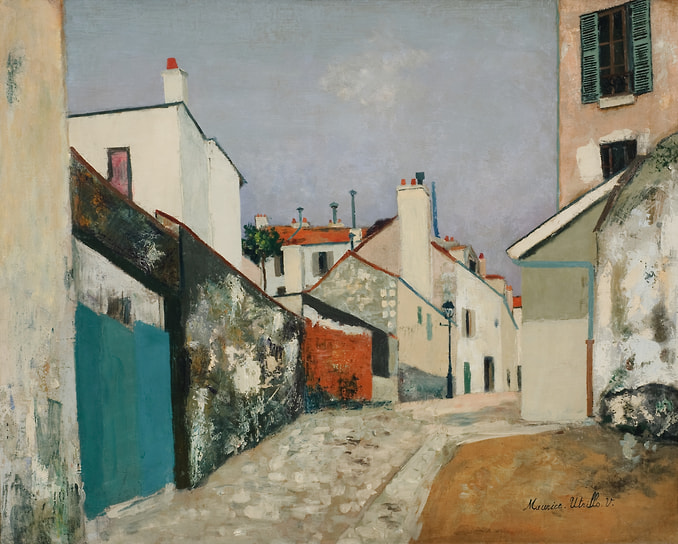 Морис Утрилло. «Улица на окраине», 1914