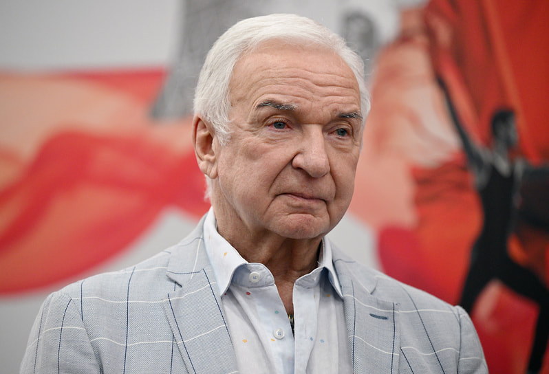 Президент Российского танцевального союза Станислав Попов на премьере пластического спектакля «Наваждение» в концертном зале «Москва»