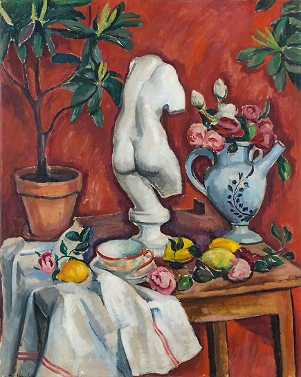 Давид Штеренберг. «Натюрморт», конец 1900-х — начало 1910-х
