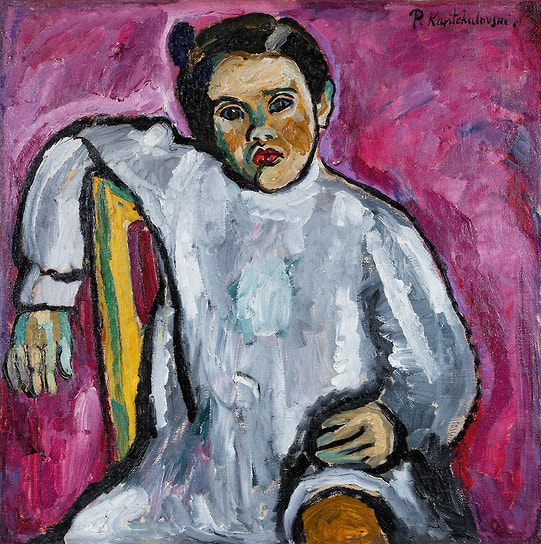 Петр Кончаловский. «Наташа на стуле», 1910