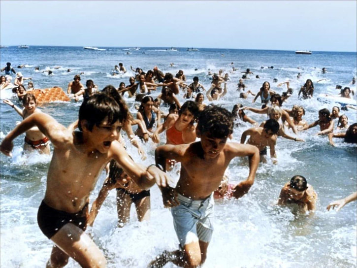 Кадр из фильма «Челюсти», режиссер Стивен Спилберг, 1975 