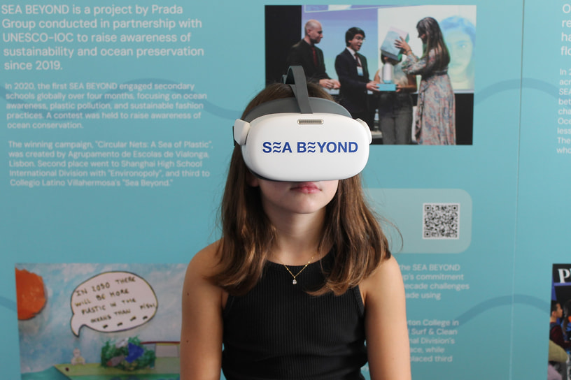 В Ницце Prada презентовала и детские обучающие программы в рамках Sea Beyond