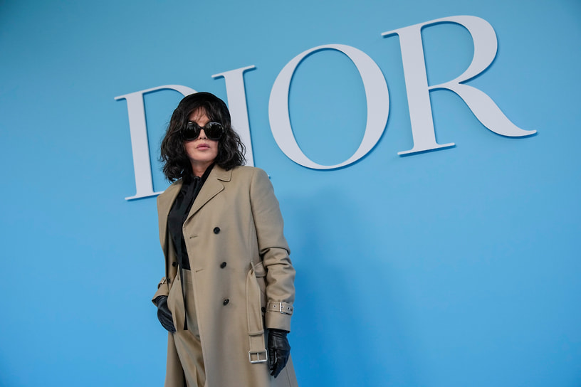 На показе коллекции Dior весна-лето, 2024 год