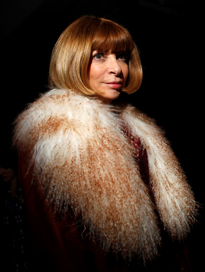 Анна Винтур на показе коллекции Rag &amp; Bone на Неделе моды в Нью-Йорке, 2011 год