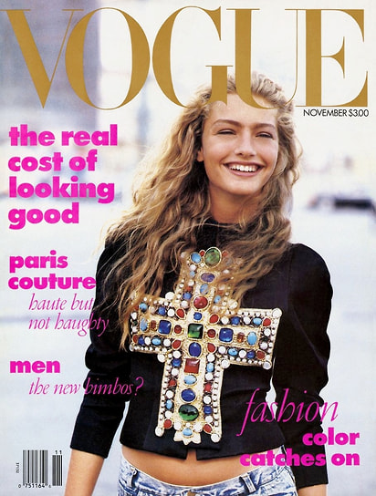 Обложка номера американского Vogue за ноябрь 1988-го