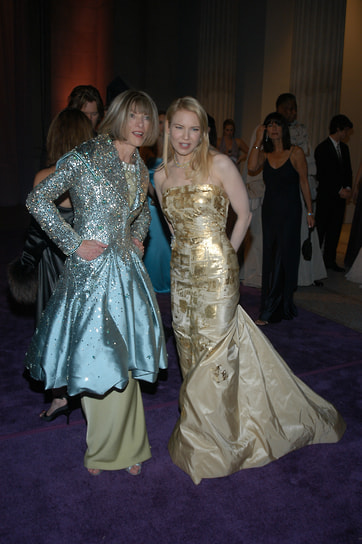 С Рене Зеллвегер на Met Gala, 2004