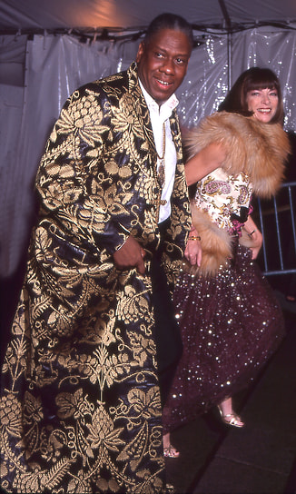 С Андре Леоном Телли на Met Gala, 1999