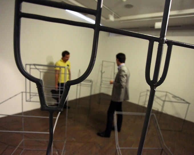 Экспозиция выставки «Продолжение осмотра», 2010