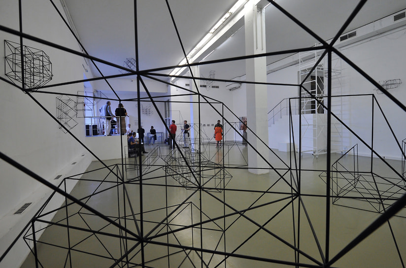 Экспозиция выставки «Упражнение», 2013