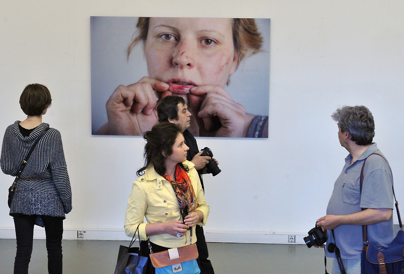 Экспозиция выставки «Упражнение», 2013