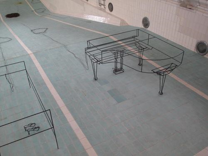 Инсталляция «Бассейн». Киль, Германия, 2011