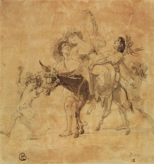 Карл Брюллов. «Веселое возвращение», 1830