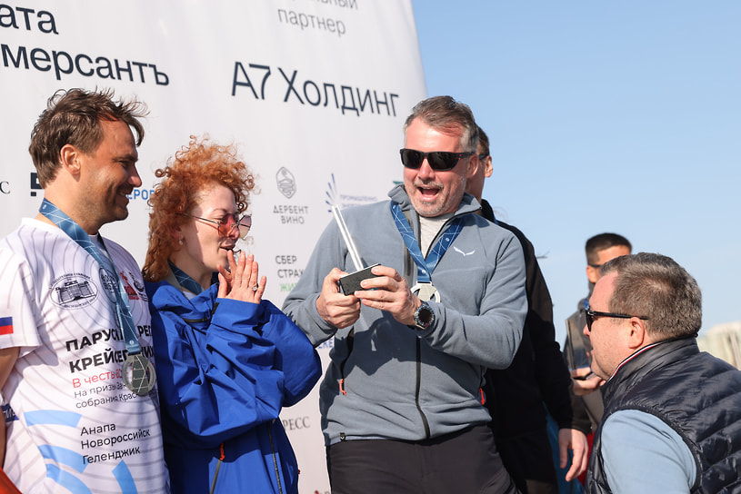 Церемония награждения победителей соревнований
