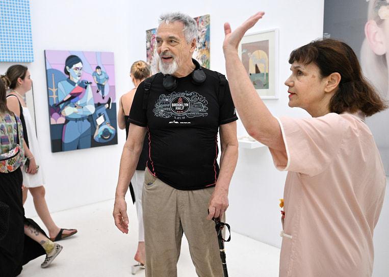 Галерист, арт-менеджер, искусствовед Марина Лошак на биеннале частных коллекций 2025
